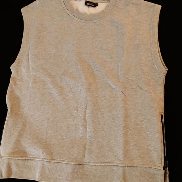 Kate Spade Saturday Sleeveless Fleece-lined Sweatshirt - Picture 1 of 4